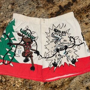 Vintage Addiction boxer shorts Christmas Lights